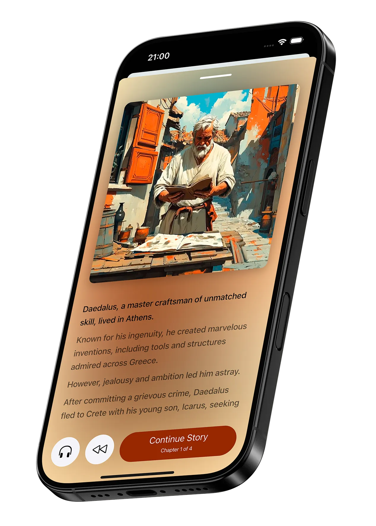 Phone with Chunks app Phone with Chunks app